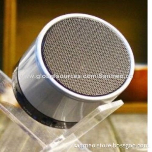 Mini Bluetooth Speakers, Hi-Fi Music Player, Mic for iPhone 5/MP4/MP3/Tablet PC, Handsfree Calling